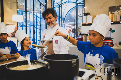 A Modena Chef stellati con i bambini