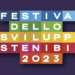 Aperte le candidature del Festival Sviluppo Sostenibile 2023