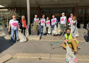 Urban plogging in stazione Centrale