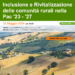 Inclusione e rivitalizzazione delle comunità rurali nella pac ’23 – ’27