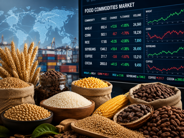 Il mercato delle commodities alimentari