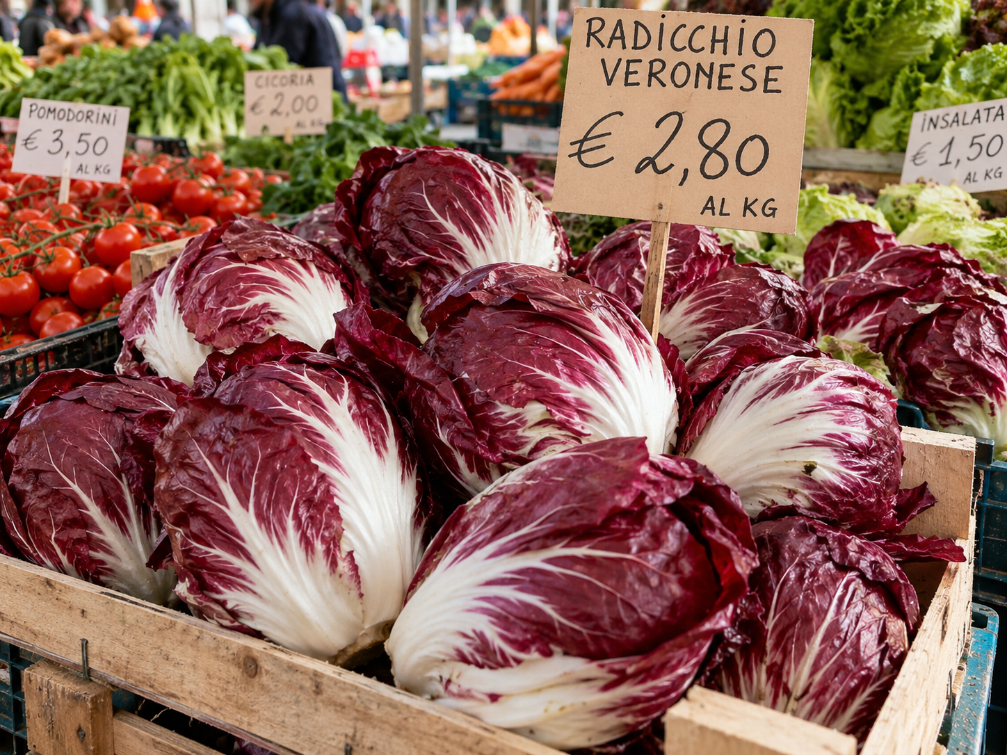 Radicchio al mercato 