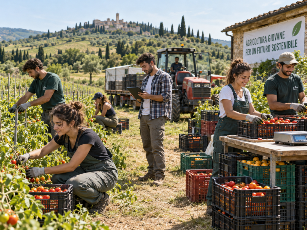 giovani in agricoltura